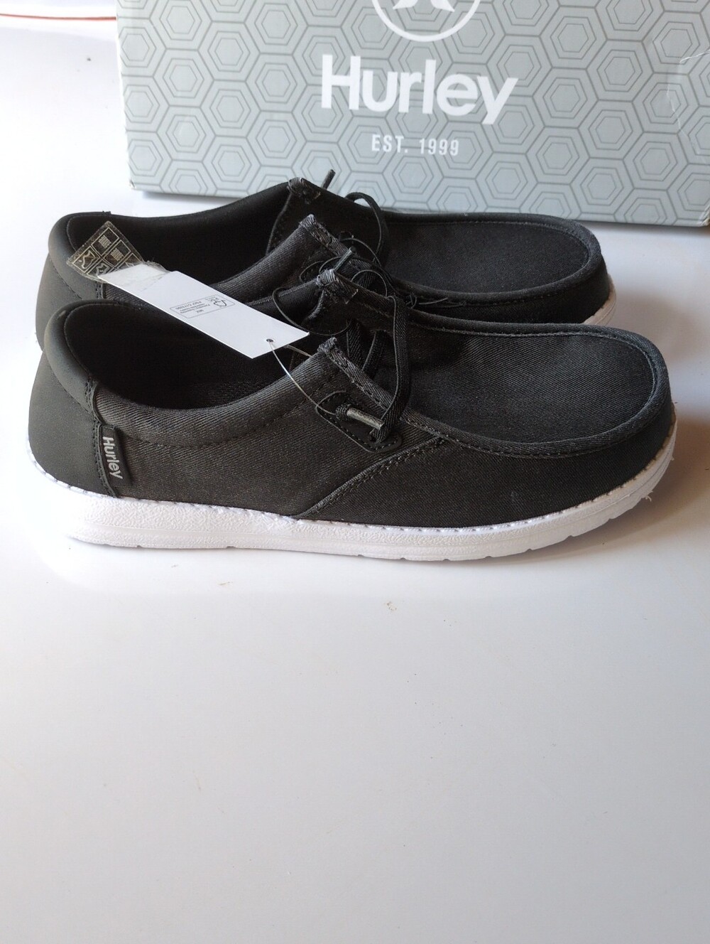 NWT Womens Hurley Ojai Black Slip On Sz 8.5 - Picture 7 of 11